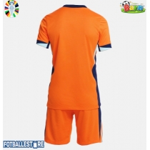 Nederland Hjemmedraktsett Barn EM 2024 Kortermet (+ Korte bukser)